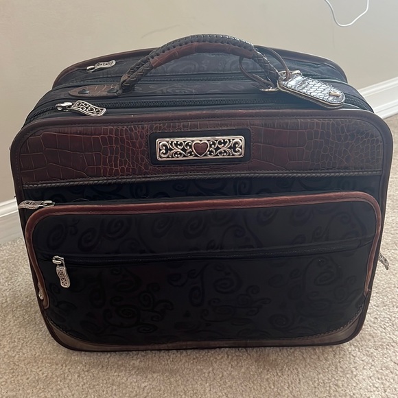 Brighton Bags Vintage Brighton Wheeled Carryall With Telescopic
